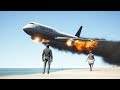 B747 Emergency Landing On Water | GTA 5