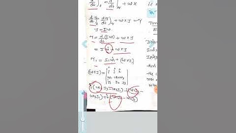 Principal axis, Euler equation of motion, torque free motion, classical mechanics