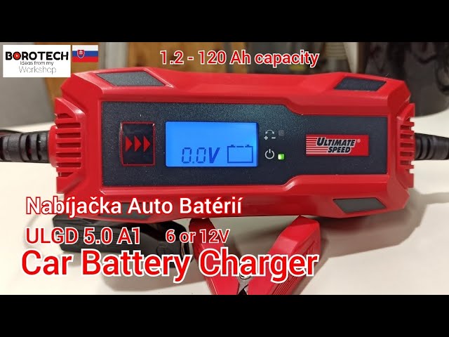 ULGD 5.0 B1 ULTIMATE SPEED BATTERY CHARGER (LIDL) - YouTube