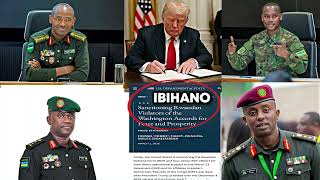 Birababaje,America Ifatiye ibihano igisirikare cyu Rwanda nabayobozi ba RDF,