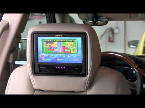 Headrest Video/DVD Screens in Buick Enclave - YouTube 2008 gmc acadia seat wiring diagram 