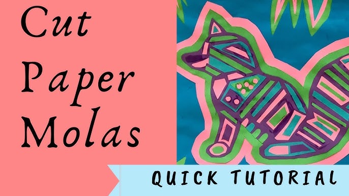 Paper Molas - full length tutorial on how to create a paper mola similar to molas from Panama! - YouTube paper-molas-full-length-tutorial-on-how-to-create-a-paper-mola-similar-to-molas-from-panama-youtube