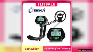 Md4090 Professional Metal Detector Finder Waterproof Search Coil Seeker Treasure Underground Gold D