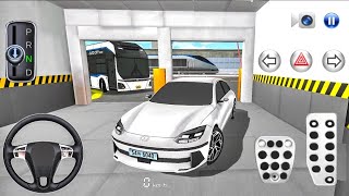New EV Car and Double Decker Bus in Parking Building - 3D Driving Class: Car Game Android Gameplay screenshot 5