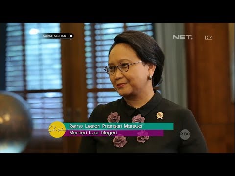 Wawancara Eksklusif Bersama Menteri Luar Negeri  Ibu Retno 