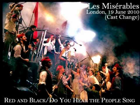 Les Misrables Cast Change 2010 - Red and Black/Do ...