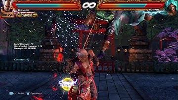 Heihachi 4 Omen Combo Season 4 Tekken 7