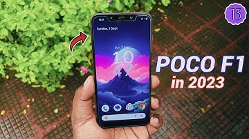POCO F1 in 2023 ft. AlphaDroid 1.8 Rom | Android 13 | Gaming🎮😍🔥