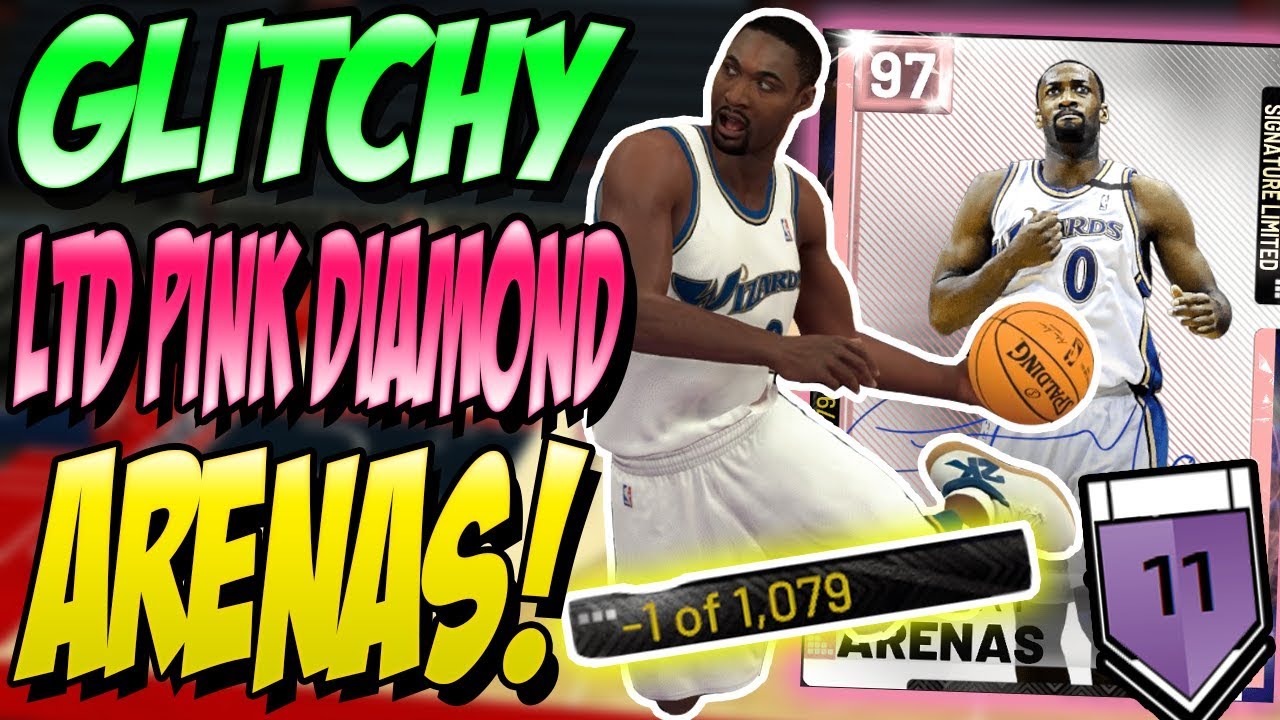 NBA 2K19 MYTEAM LIMITED PINK DIAMOND GILBERT ARENAS GAMEPLAY! THIS IS BEYOND CHEESE!
