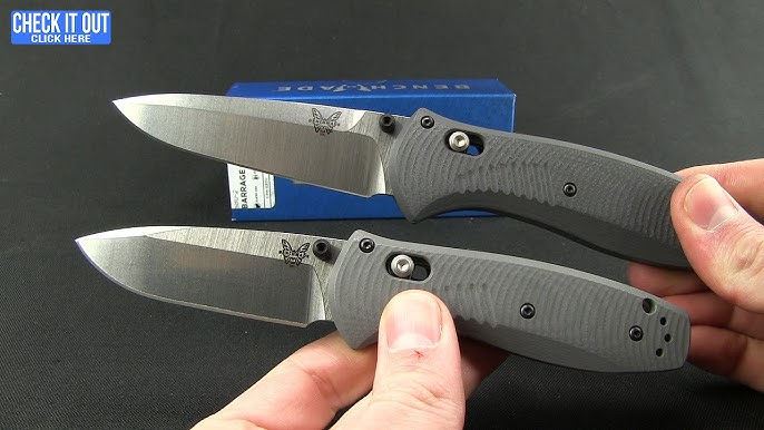 Benchmade 585 Barrage Axis-assist Folding Knife With Manual Knife