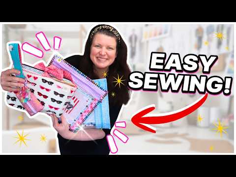 😍 Beginner Sewing Made Easy! | 4 Practical Projects You Can Make Right Now (+ Genius Zipper Tips)