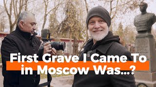 🇷🇺 Are Cemeteries in Russia Scary? Two Americans Explore Moscow 6 Feet Under! w/@finnandcork