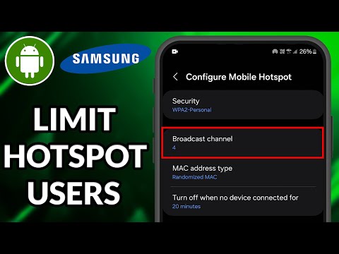 How To Limit Hotspot Users In Samsung