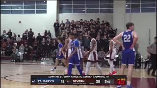 HIGHLIGHTS - Varsity Boys Basketball vs. St. Mary’s (1/3/24)