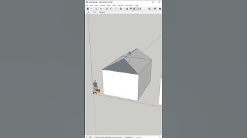 Easy SketchUp Roofs with Autofold! #shorts