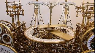 Astro-skeleton demo of Jupiter and Saturn arms @MarkFrankclocks