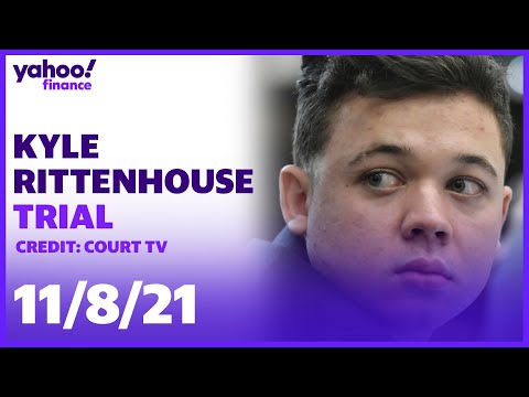 Kyle Rittenhouse trial: November 8, 2021 (via CourtTV)