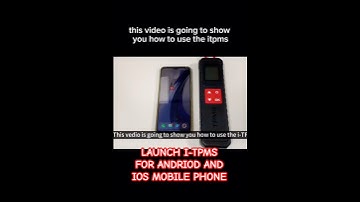 HOW TO USE LAUNCH I-TPMS WITH ANDRIOD AND IOS MOBILEPHONE #automotivetools  #diy  #everyone  #shorts