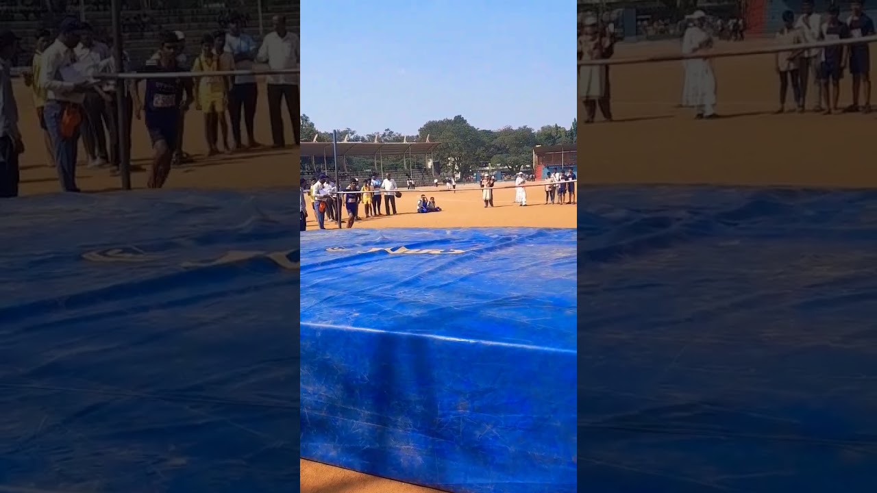 Karnataka Davangere District fast place high jump name barkath Ali ❤️😍🔥