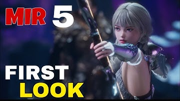 MIR 5 NEW MMORPG P2E FOR ANDROID/iOS/PC  PREVIEW