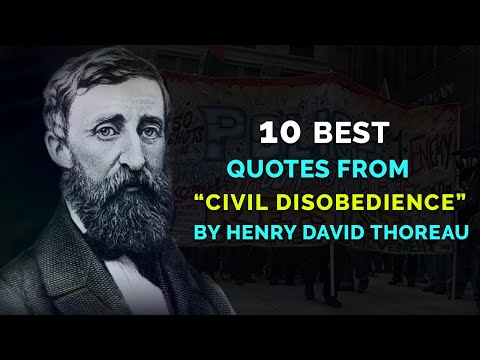 Video: Apa yang Thoreau coba katakan dalam pembangkangan sipil?