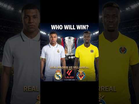 Video REAL MADRID vs VILLARREAL | 10 OCTOBER 2026 • LaLiga