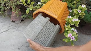 Beautiful DIY Cement Crafts Ideas at home.