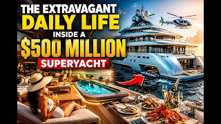 The Extravagant Daily Life Inside a $500 Million Superyacht