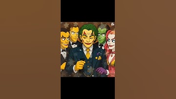 Transform to Simpson Family. AI did it. #joker #pixverseai #simpsons #mario #sonic #funny