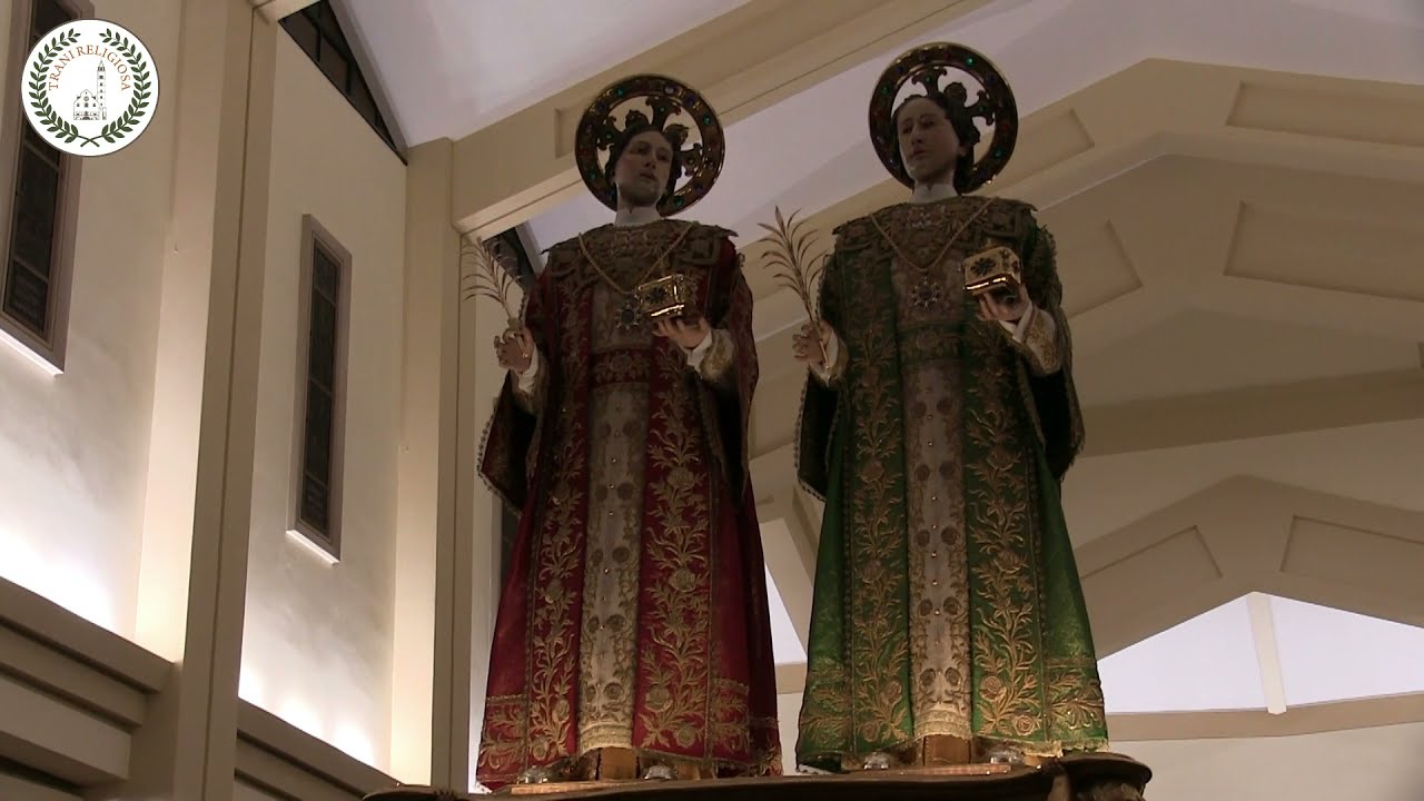 BITONTO - Risalita dei Santi Medici COSMA e DAMIANO 2021 - YouTube