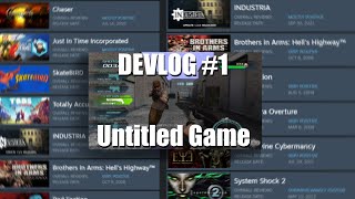 Devlog 1 - An untitled project