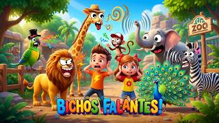 What Are the Zoo Animals Saying? 🐒🦁😂 | Musical Games screenshot 4