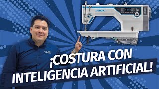 Jack A5E: Sewing Machine with Artificial Intelligence | Maquicenter Store