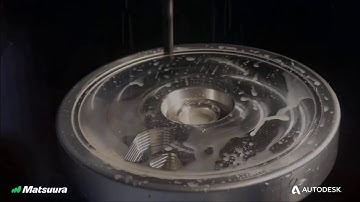 Autodesk PowerMill - 5 Axis Wheel Machining