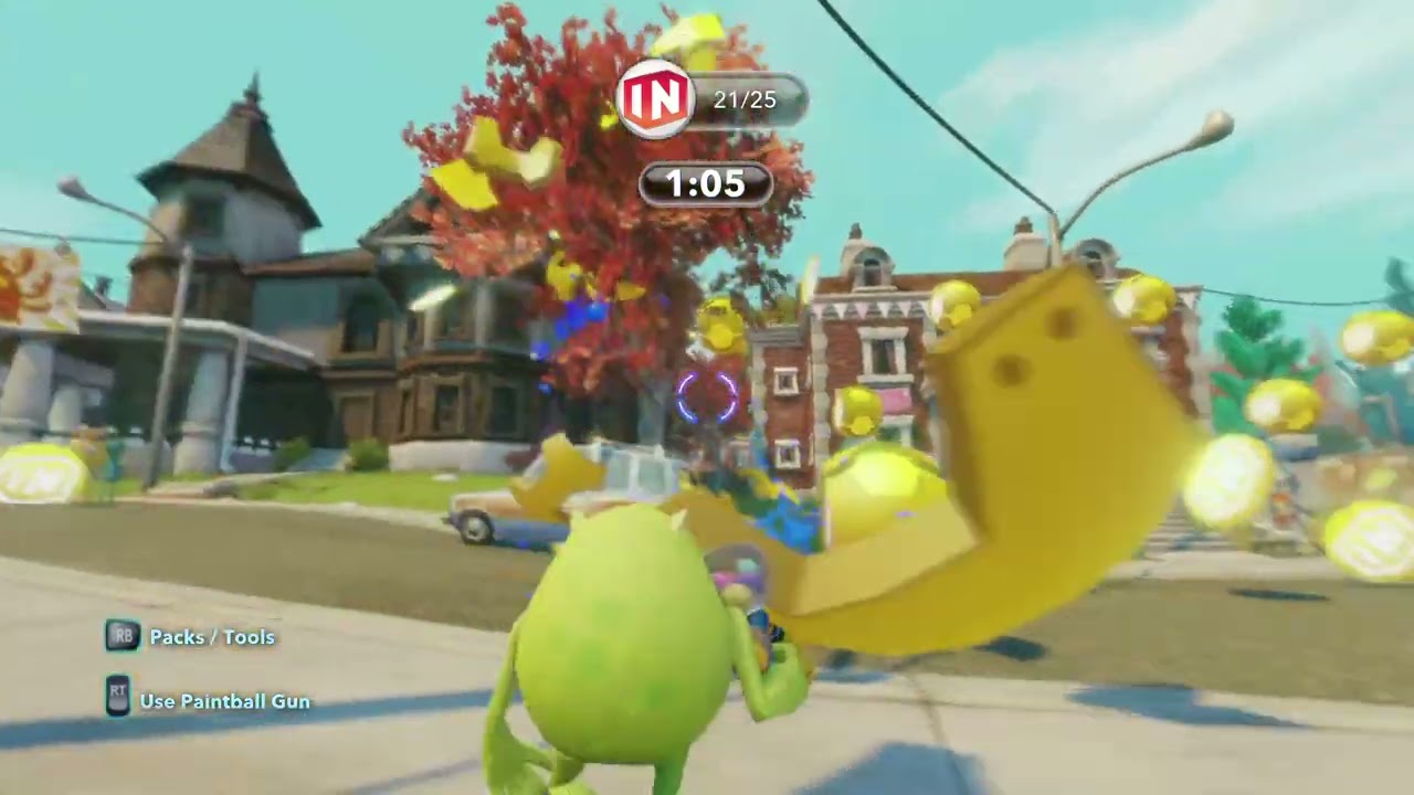 Disney Infinity 1.0 Monsters University Walkthrough Part 7 The End