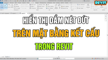 NVT Grab | Hiển thị dầm nét đứt trên mặt bằng kết cấu trong revit