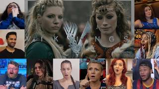 TOP "Lagertha Kills Aslaug Scene"🪓Vikings (2013) 4x14 Reactions!