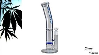 Blaze Glass - Stemless Layback Disc Perc Bong