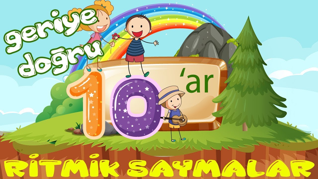 100 Den Geriye Dogru 10 Ar Ritmik Sayma Youtube