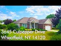 3645 Culpepper Drive, Wheatfield, NY 14120