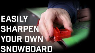 How To Sharpen Your Snowboard Edges