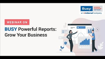 BUSY Powerful Reports : Grow Your Business (English)