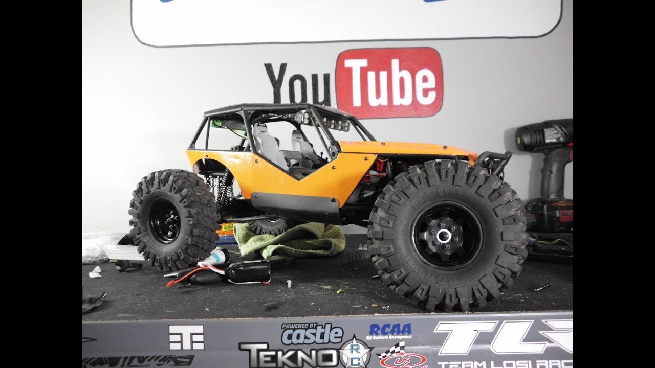 SCALE ADVENTURES Axial Wraith HR Locker and Underdrive gear install ...