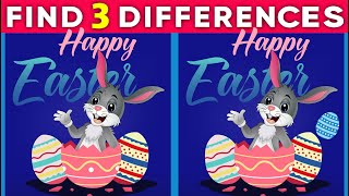 FIND 3 DIFFERENCE. Easter | 100% FAIL | Spot the difference. Find the differences #Puzzles