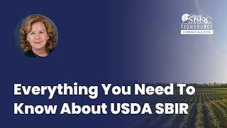 Everything You Need To Know About USDA SBIR