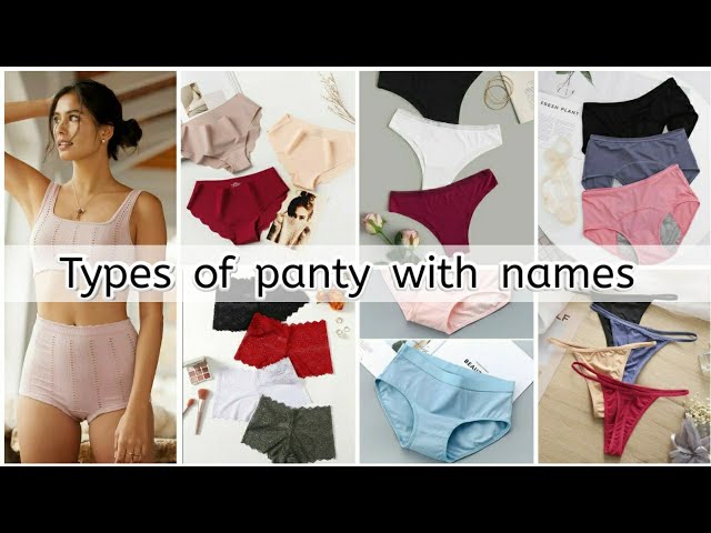 Types of panties for women with names • Must have panties • STYLE