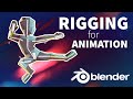 Blender 2.8 Tutorial : Rig ANY Character for Animation in 10 Minutes!