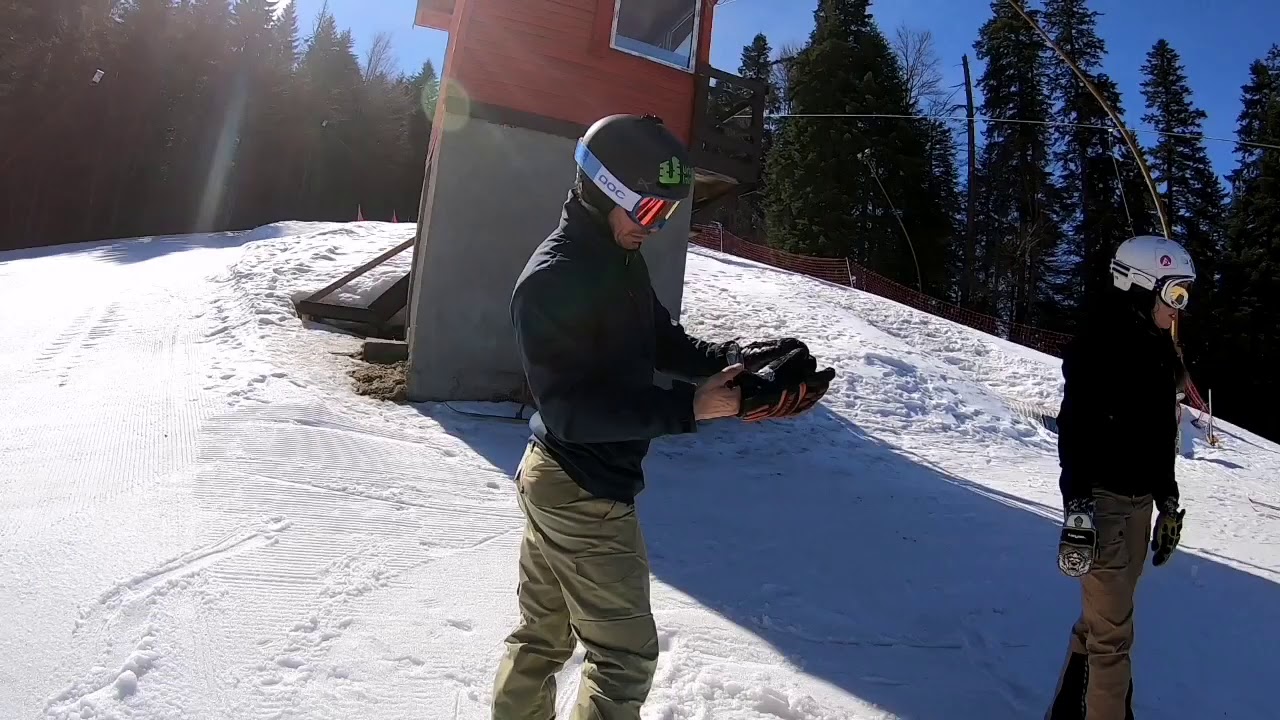 Alpine snowboard, hard snowboard, freeride training Romanian team - YouTube