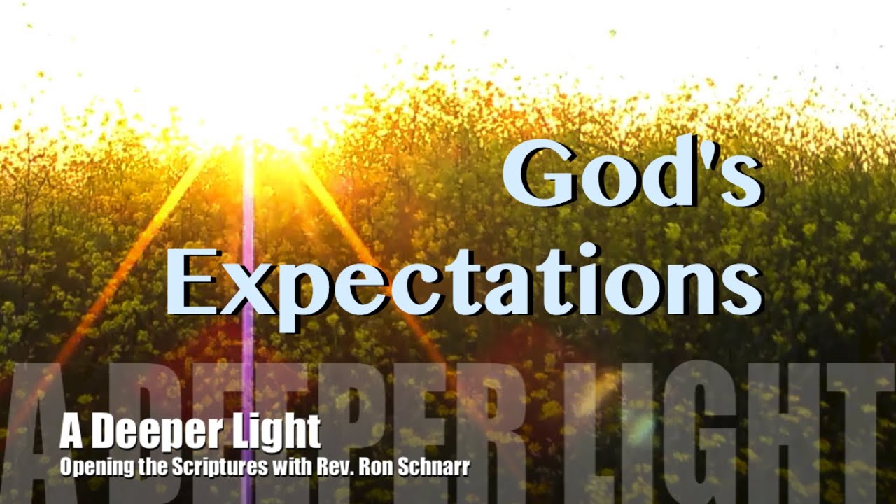 Are You Living Up To Gods Expectations Youtube