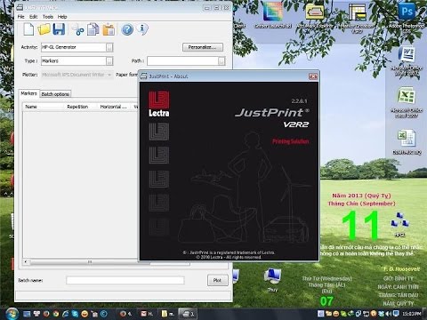 Justprint Configer for lectra HPGL
